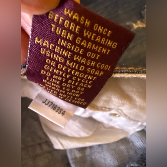 vintage Zana Di  jeans blue cuffed women zipper button size 11 - Picture 16 of 16